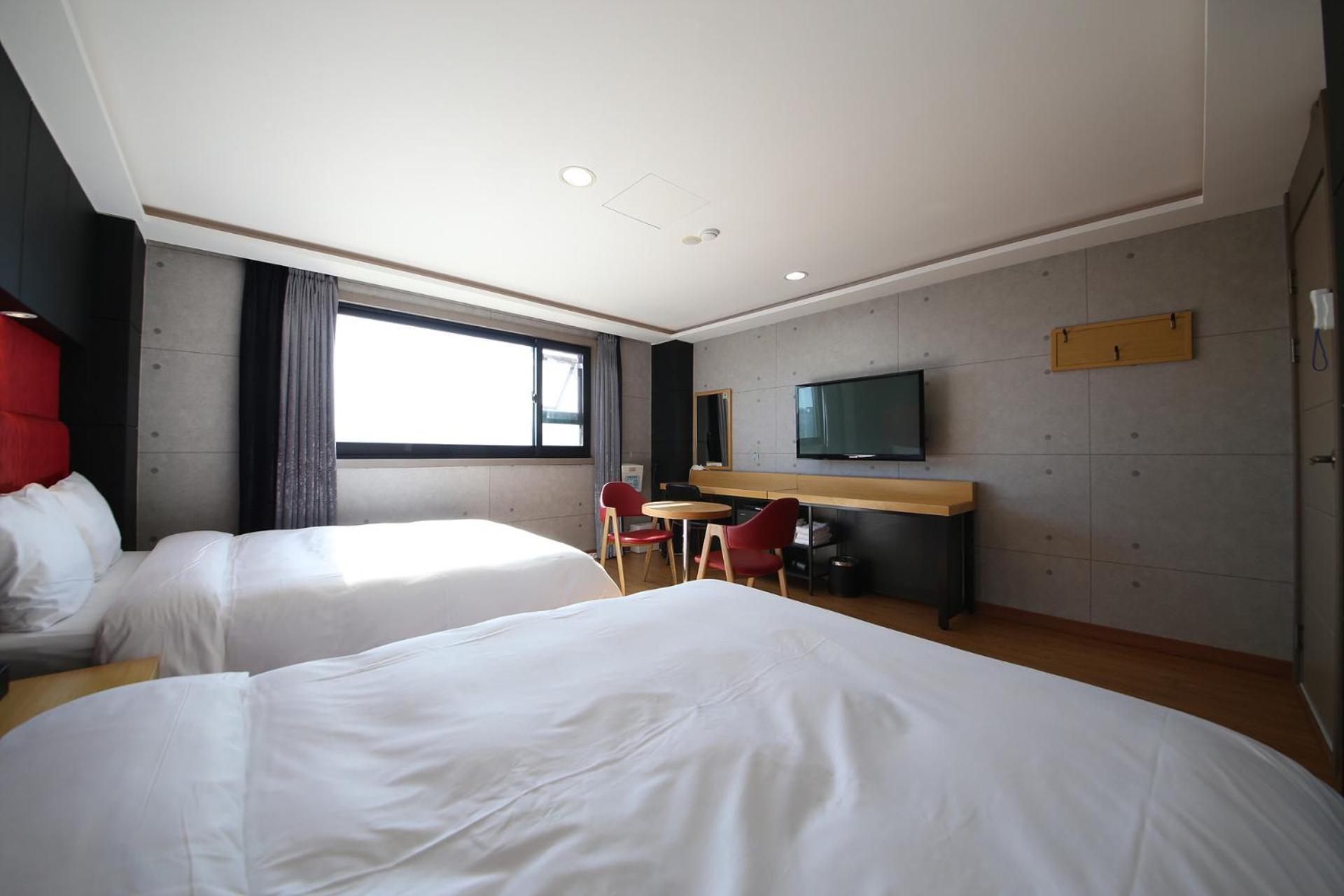 Hotel Memory Jumunjin- Welcome Drink Provided Gangneung Exterior foto